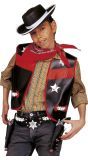 Zwarte Cowboy Verkleedset