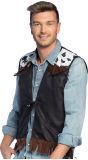 Zwarte Cowboy Western Vest