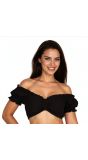 Zwarte Dirndl Blouse Dames Oktoberfest