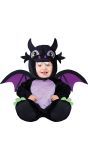 Zwarte Draak Kostuum Baby