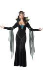 Zwarte Duistere Tovenares Jurk