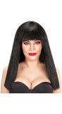 Zwarte Fanny Pruik