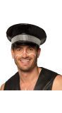 Zwarte Festival Rock Pet met Glitters