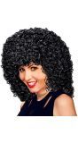 Zwarte Gabrielle Pruik