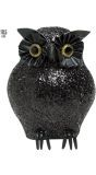 Zwarte Glitter Uil