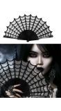 Zwarte Gothic Handwaaier