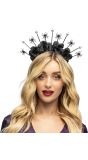Zwarte Halloween Halo Diadeem