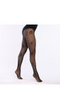 Zwarte Halloween Skelet Panty Dames
