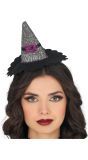 Zwarte Heksen Hoed Hoofdband Halloween