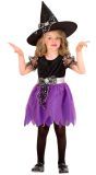 Zwarte Heksen Jurk Meisjes