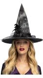 Zwarte Heksenhoed Halloween Dames