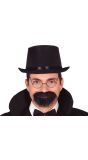 Zwarte Hoge Hoed Traditioneel