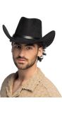 Zwarte Hoge Rodeo Cowboyhoed