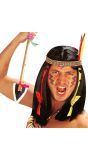 Zwarte Indianen Pruik