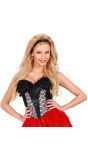 Zwarte Kanten Corset