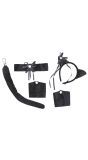 Zwarte Kat Accessoire Set