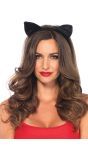 Zwarte Kat Oren Haarband
