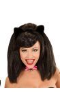 Zwarte Kat Pruik