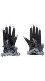 Zwarte Katten Handschoenen met Nagels