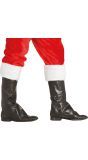 Zwarte Kerstman Overzet Laarzen