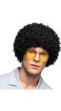 Zwarte Krullen Pruik Volwassenen