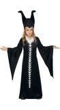 Zwarte Maleficent Jurk Kind