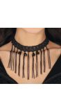 Zwarte Marquise Sieraden Choker
