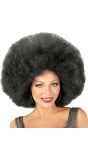 Zwarte Maxi Afro Pruik