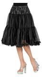 Zwarte Midi Tule Petticoat