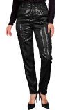 Zwarte Pailletten Broek Dames