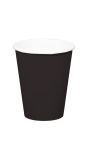 Zwarte Party Wegwerp Bekers
