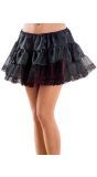 Zwarte Petticoat met Kant
