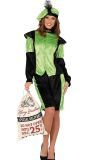 Zwarte Piet Pak Groen Dames