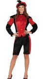 Zwarte Piet Pak Rood Dames