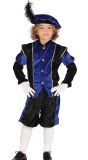 Zwarte Pieten Pak Kind Blauw