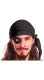 Zwarte Piraten Bandana Volwassenen