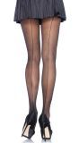 Zwarte Plus Size Panty met Elegante Naad