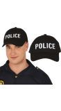 Zwarte Politie Police Cap