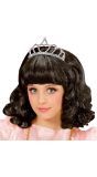 Zwarte Prinses Pruik
