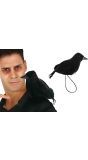 Zwarte Raven met Schouderband 15cm