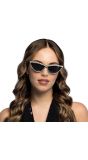 Zwarte Rockabilly Bril Dames
