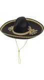 Zwarte Sombrero Mexico