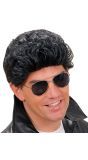 Zwarte Stoere Pruik