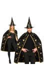 Zwarte Tovenaar Cape met Sterren