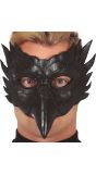 Zwarte Uil Masker Halloween