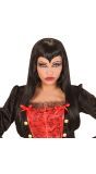 Zwarte Vampier Pruik