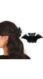 Zwarte Vleermuis Haarclip Halloween