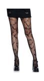 Zwarte Vleermuis Visnet Panty