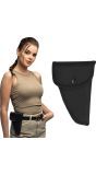 Zwarte Wapenholster Dames Carnaval