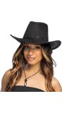 Zwarte Western Cowboyhoed